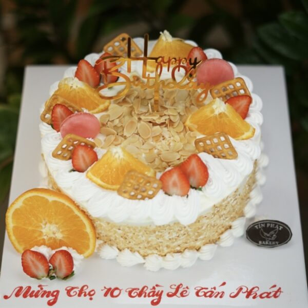Bánh Kem Bắp Trái Cây