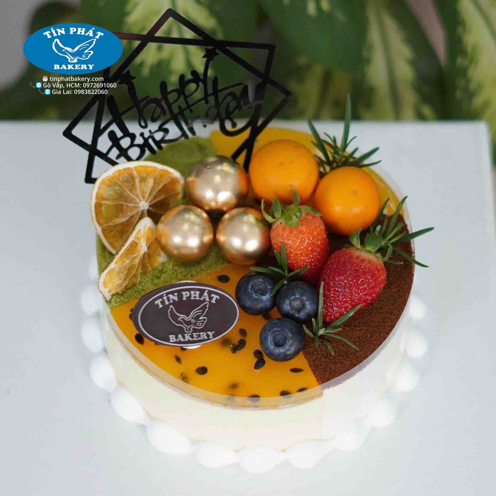 Bánh Mousse trang trí hoa quả CO-0936 - Cake Ocean