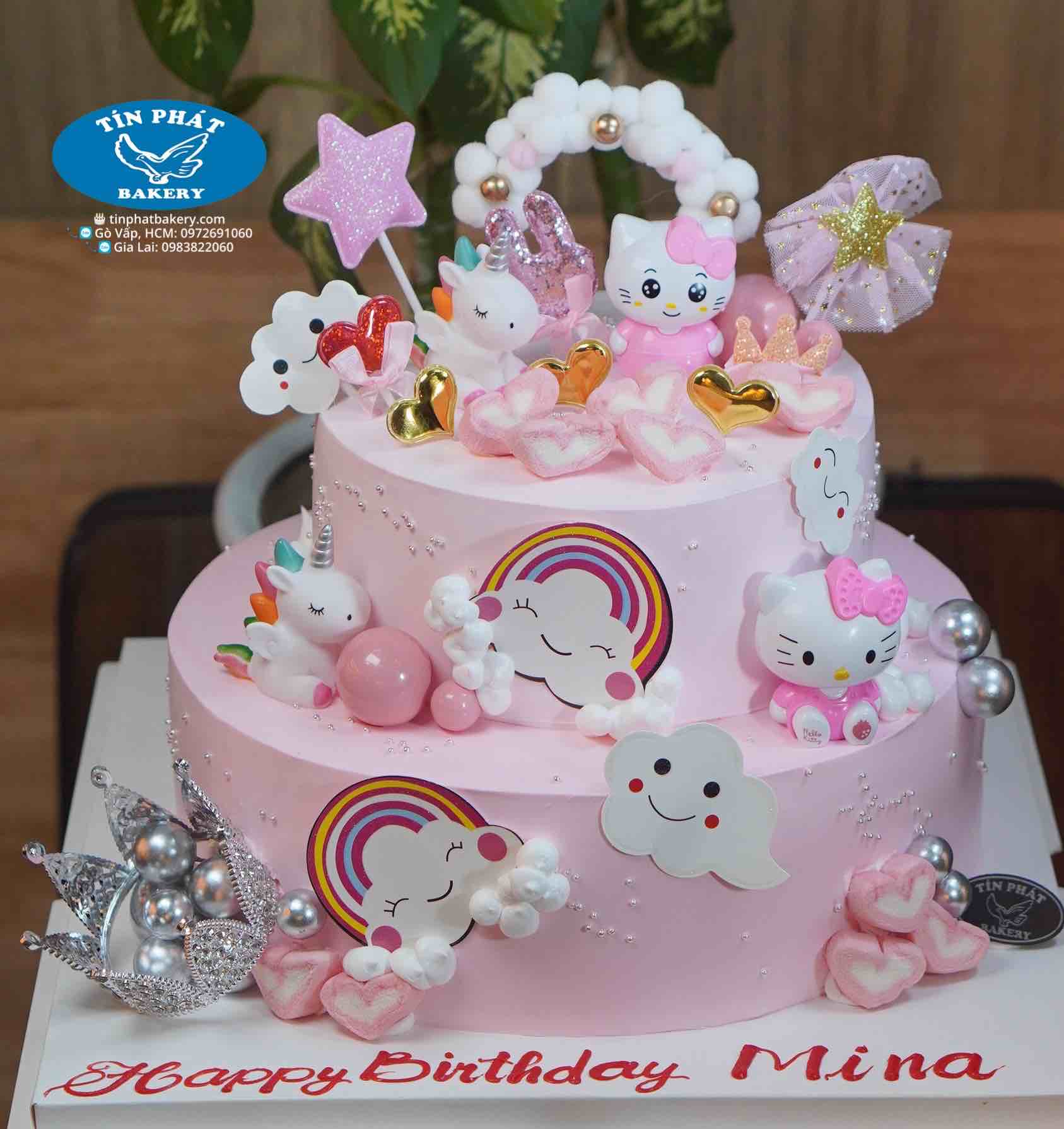 Bánh Sinh Nhật Hello Kitty 2 Tầng (BB-001-342) – bepbanhNKN