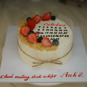 Bánh Kem Bắp Lịch Trái Cây TP 1540