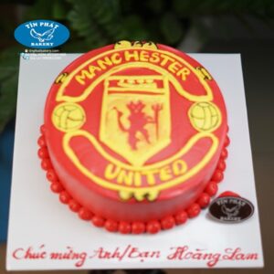 Bánh Kem Logo Manchester United MU TP 2124