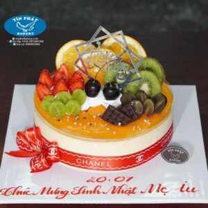 Bánh Kem Mousse Chanh Dây Trái Cây TP 2172