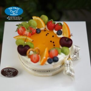 Bánh Kem Mousse Chanh Leo Trái Cây TP 2138