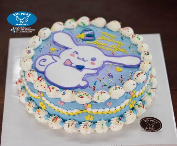 Bánh Kem Vẽ Thỏ Cinnamoroll 2102