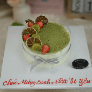 Bánh Kem Mousse Trà Xanh TP 2466