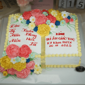 Bánh Kem Quyển Sách Tri Ân Thầy Cô 20 Tháng 11 TP 2411