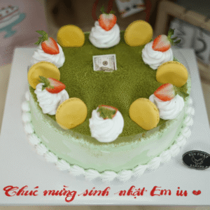 Bánh Kem Rút Tiền Mousse Trà Xanh TP 2464