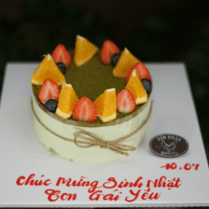 Bánh Kem Matcha Trái Cây TP 2610