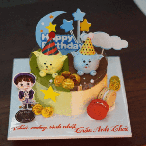 Bánh Kem Mix Vị Tiramisu Trà Xanh TP 2535