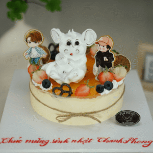 Bánh Kem Mousse Chanh Dây Con Chuột TP 2691