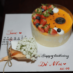 Bánh Kem Mousse Chanh Dây TP 2681