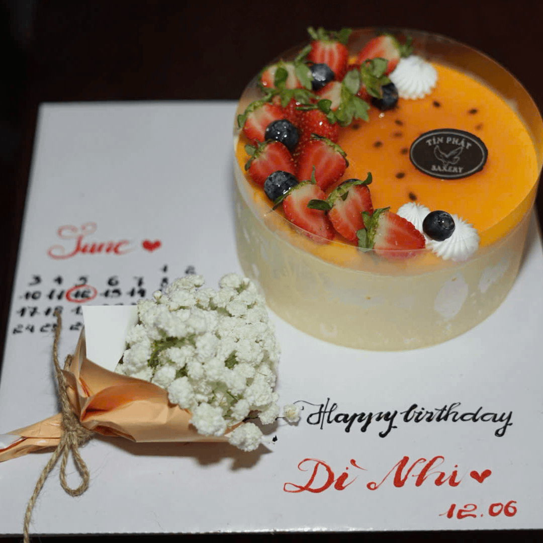 Bánh Kem Mousse Chanh Dây TP 2681