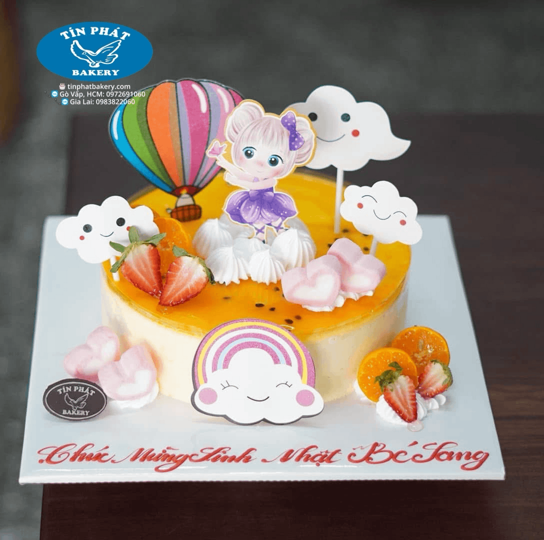 Bánh Kem Mousse Chanh Dây TP 2683