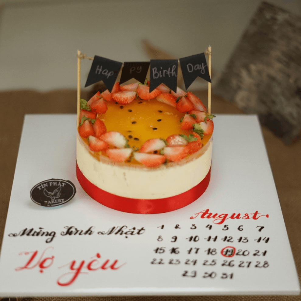 Bánh Kem Mousse Chanh Dây TP 2694