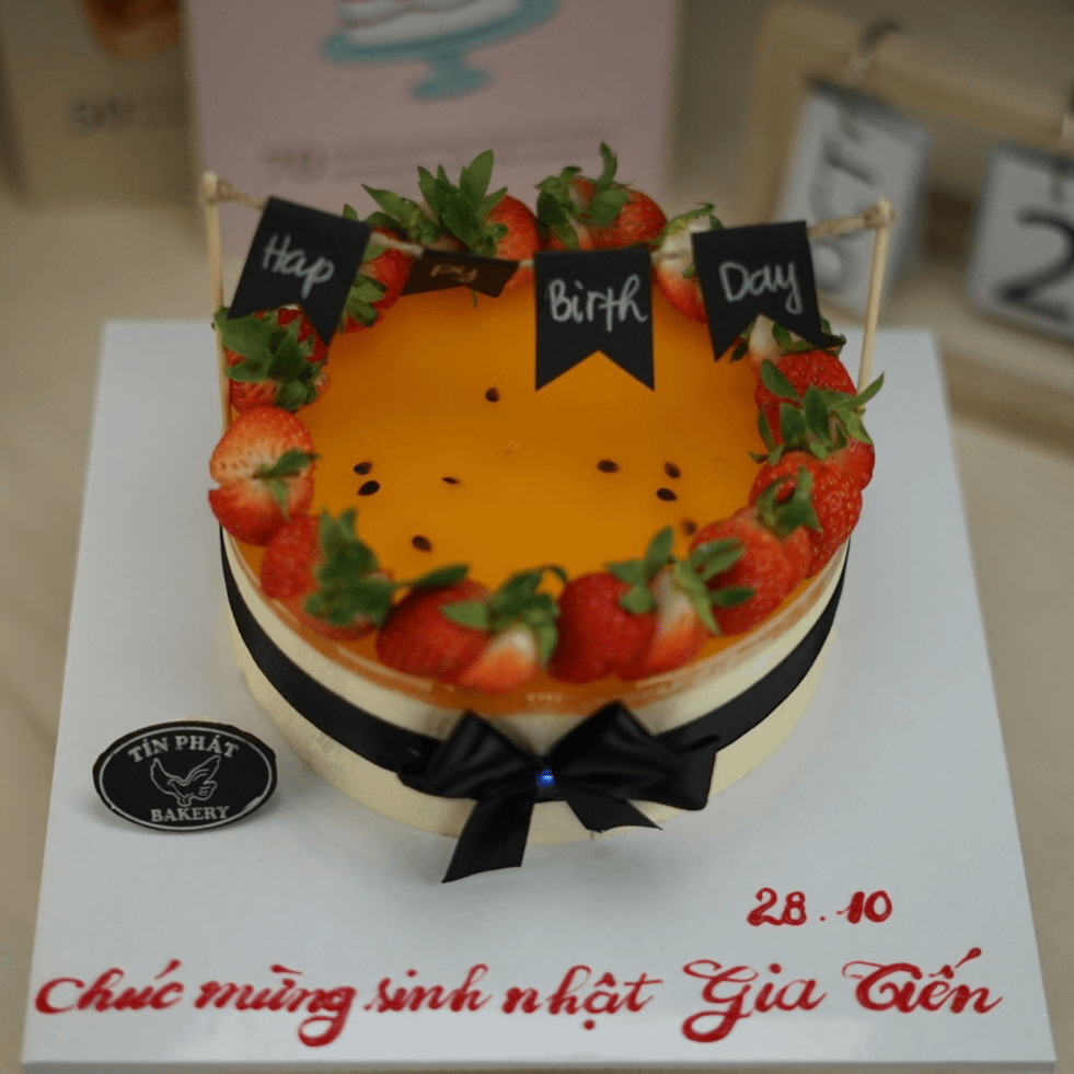 Bánh Kem Mousse Chanh Dây TP 2704