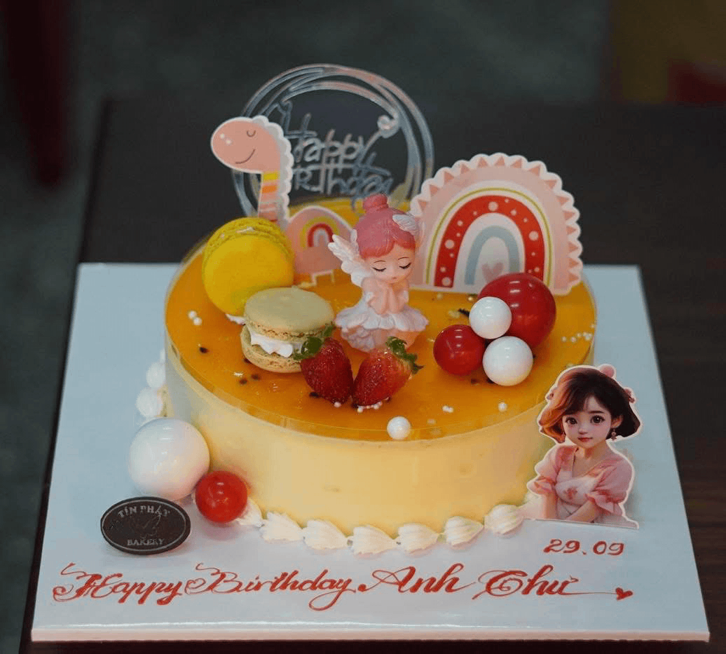 Bánh Kem Mousse Chanh Dây Thiên Sứ TP 2685