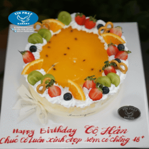 Bánh Kem Mousse Chanh Dây Trái Cây TP 2706