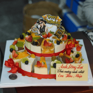 Bánh Kem Tháp Mousse Tiramisu Mĩ Vị 40 Miếng TP 2542