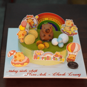 Bánh Kem Mousse Trà Xanh Capybara TP 2614