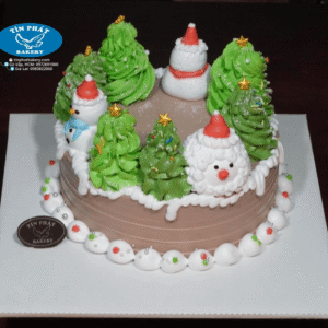 Bánh Kem Socola Giáng Sinh TP 2471