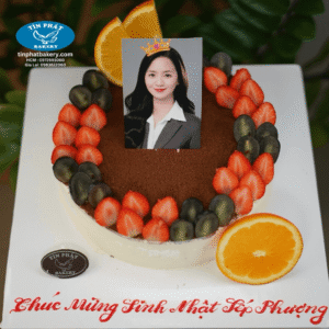 Bánh Kem Tiramisu In Hình TP 2585