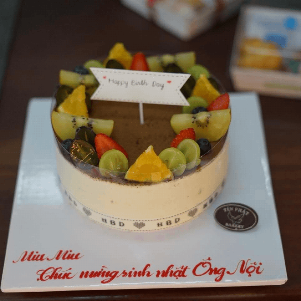 Bánh Kem Tiramisu Trái Cây Tp 2544