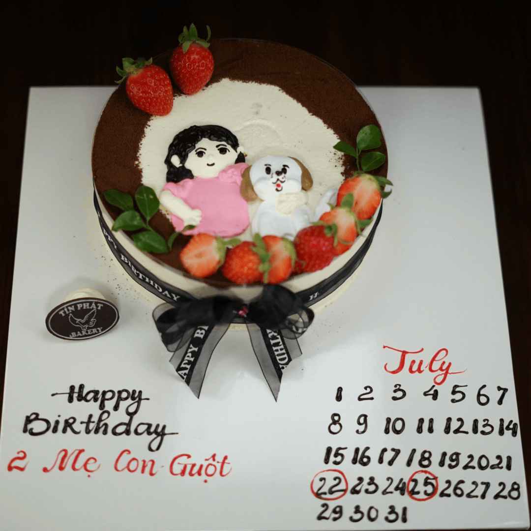 Bánh Kem Tiramisu Vẽ Hình TP 2567