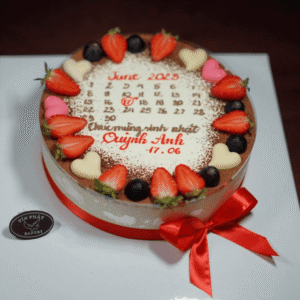 Bánh Kem Tiramisu Vẽ Lịch TP 2546