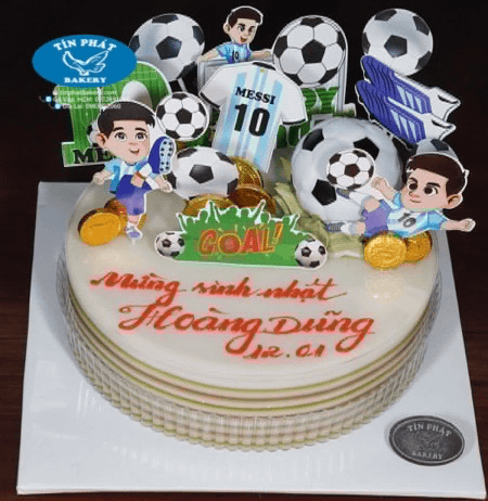 Bánh Rau Câu Flan Bóng Đá TP 2501