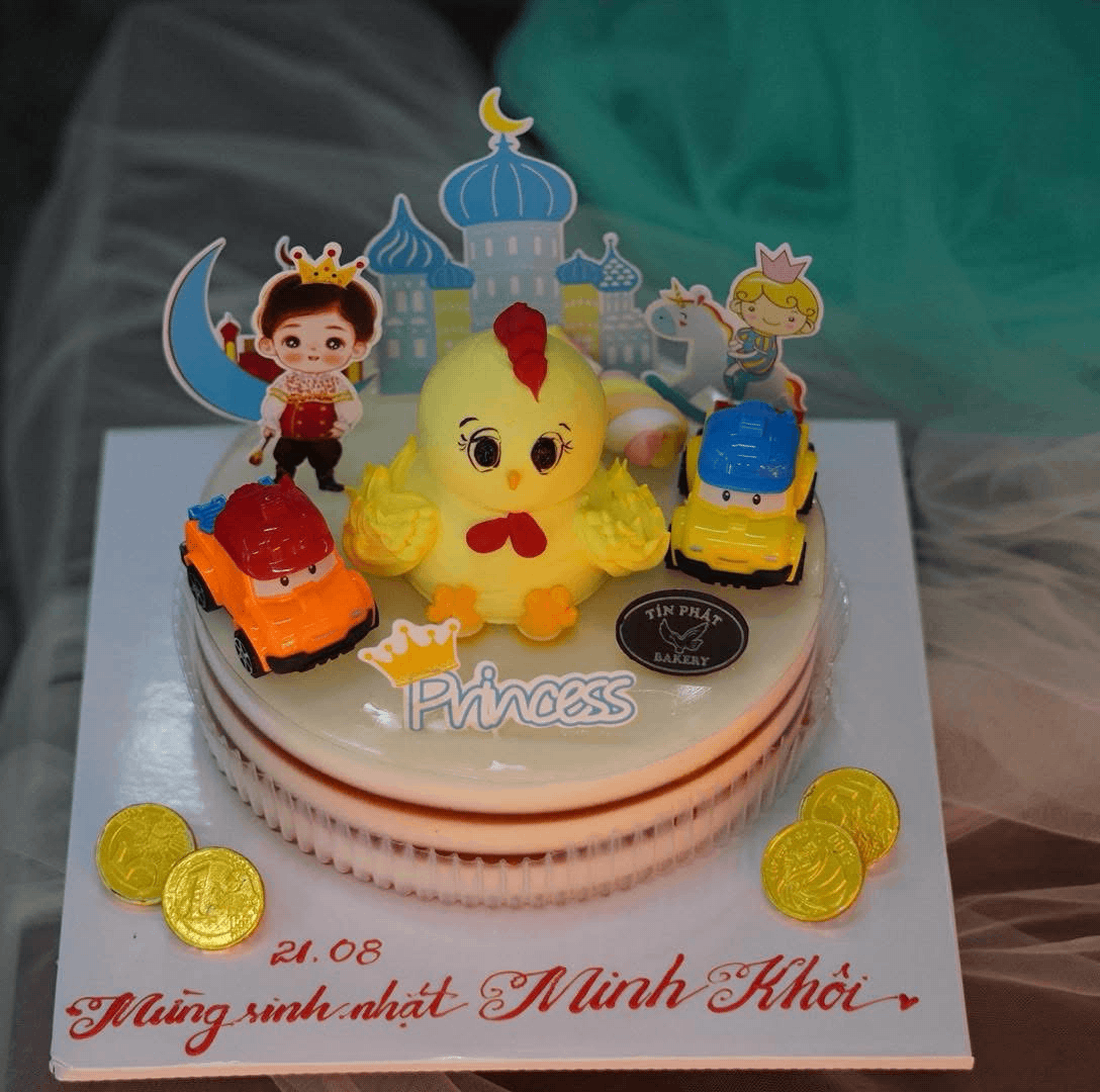 Bánh Rau Câu Flan Con Gà TP 2507