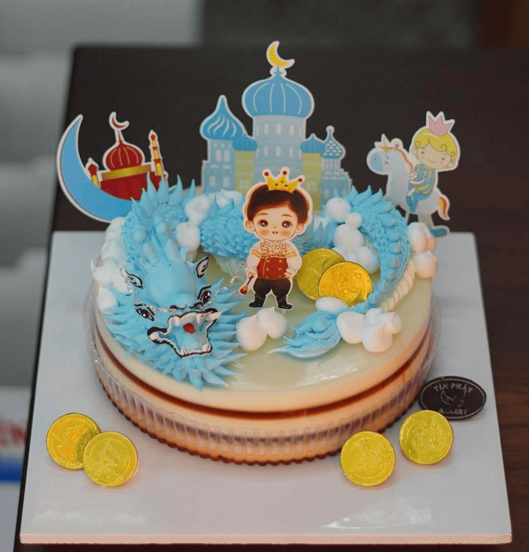 Bánh Rau Câu Flan Con Rồng TP 2502