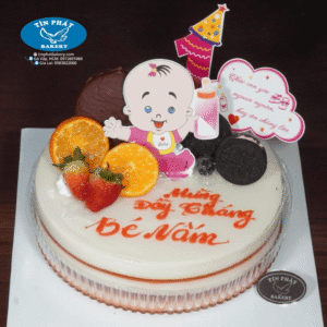 Bánh Rau Câu Flan Đầy Tháng TP 2491