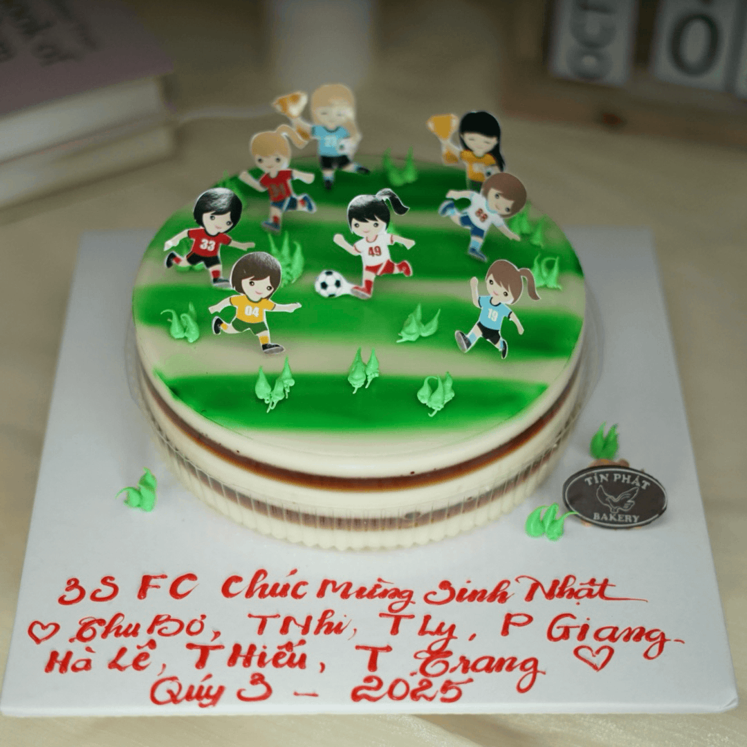 Bánh Rau Câu Flan Đội Banh Nữ TP 2509