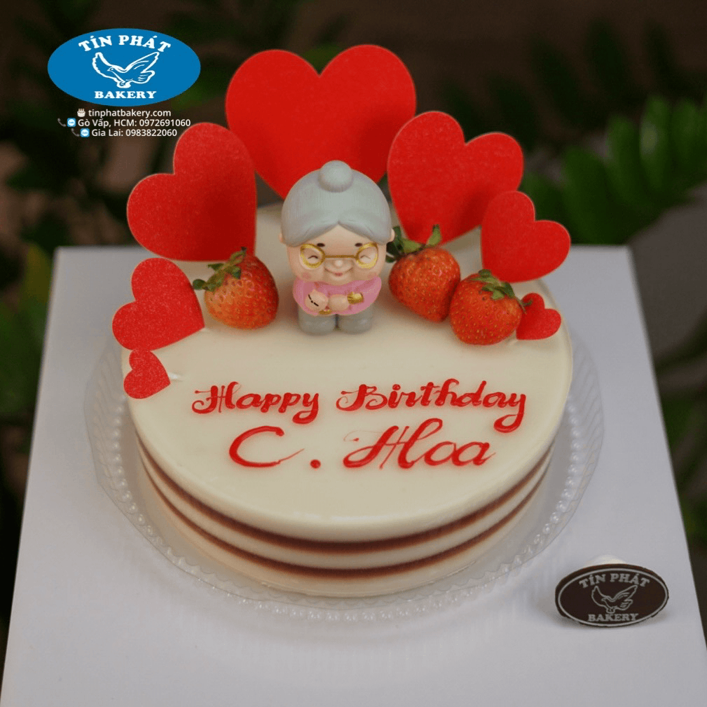 Bánh Rau Câu Flan Mừng Thọ Bà TP 2517