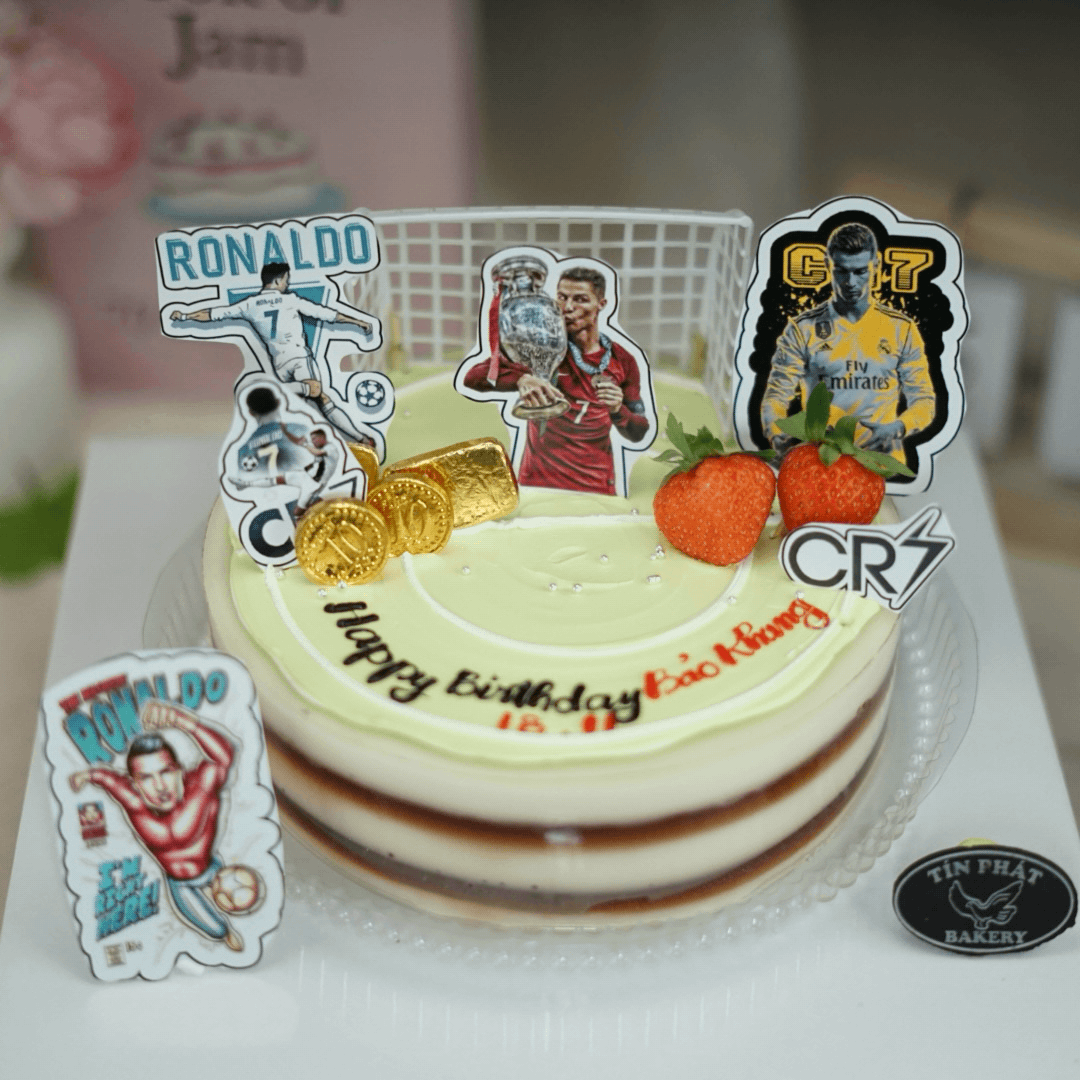 Bánh Rau Câu Flan Ronaldo TP 2523