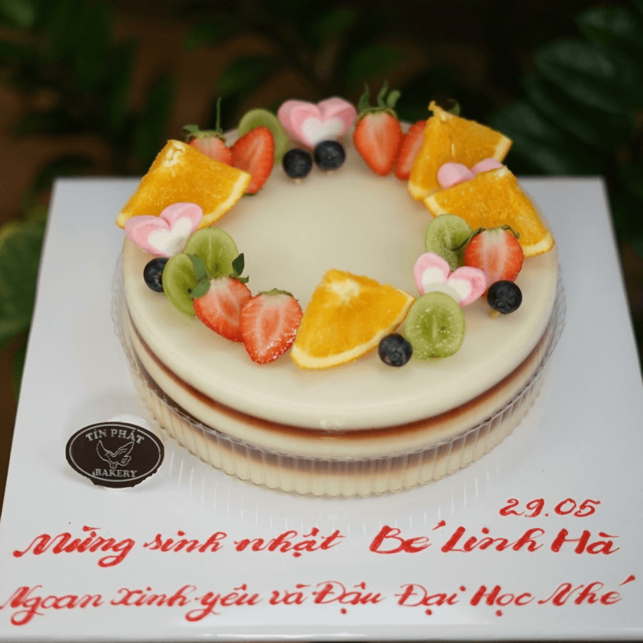 Bánh Rau Câu Flan Trái Cây TP 2425