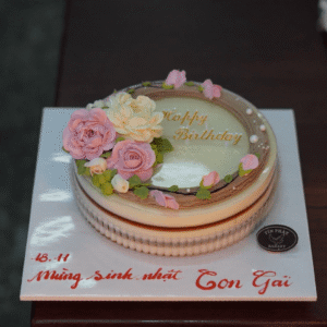 Bánh Rau Câu Flan Vòng Hoa TP 2499