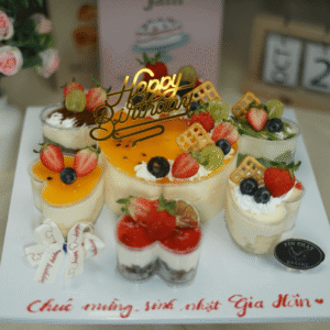 Set Bánh Kem Mousse Chanh Dây TP 2705