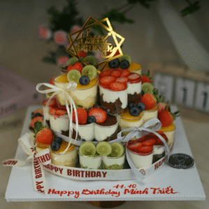 Tháp Mousse Tiramisu 20 Ly Tim TP 2553