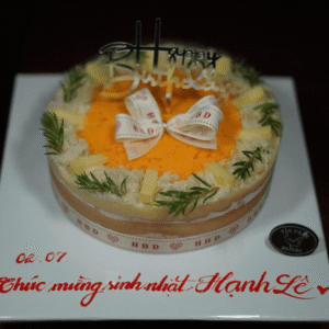 Bánh Bông Lan Trứng Muối Sinh Nhật TP 2812