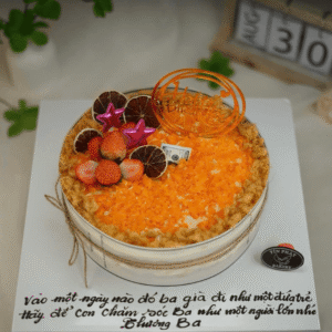 Bánh Bông Lan Trứng Muối Sinh Nhật TP 2816