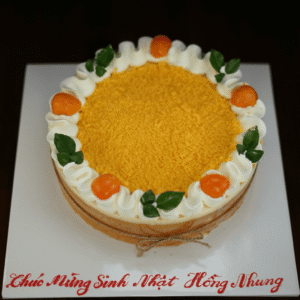 Bánh Bông Lan Trứng Muối Sinh Nhật TP 2823