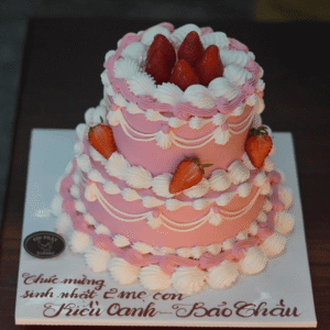 Bánh Kem 2 Tầng Dâu Tây TP 2895