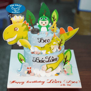 Bánh Kem 2 Tầng Khủng Long TP 2888