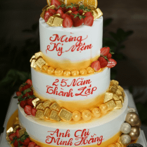 Bánh Kem 3 Tầng Dâu Tây TP 2919