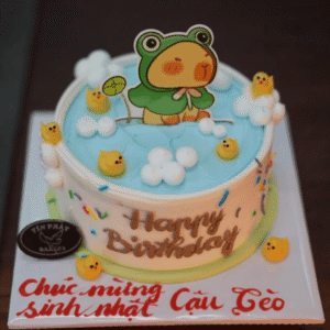 Bánh Kem Capybara Đội Nón Ếch TP 2974