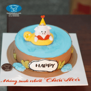 Bánh Kem Con Heo Đang Bơi TP 2959