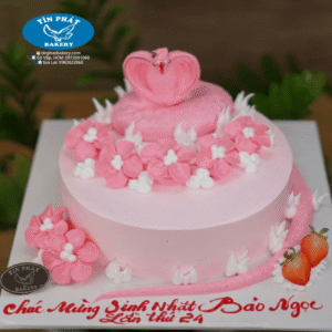 Bánh Kem Con Rắn Hồng TP 2936