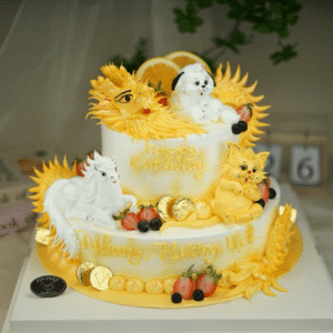 Bánh Kem Con Rồng 2 Tầng TP 2905