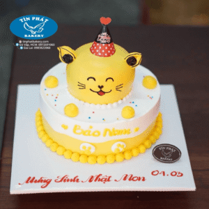 Bánh Kem Đầu Con Mèo TP 2946